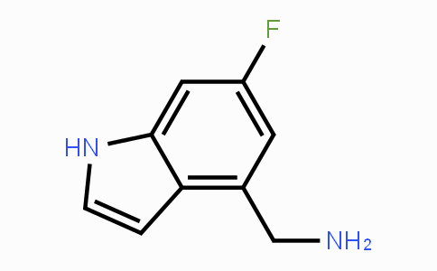 MC116163 | 1422057-38-2 | (6-Fluoro-1H-indol-4-yl)methanamine