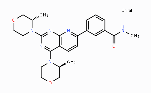 CAS No. 1009298-59-2, 3-[2,4-Bis((3S)-3-methyLmorpholin-4-yl)pyrido-[5,6-e]pyrimidin-7-yl]-N-methylbenzamide