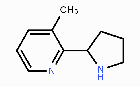 CAS No. 23894-37-3, 3-Methyl-2-(pyrrolidin-2-yl)pyridine