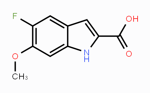 CAS No. 136818-65-0, 5-Fluoro-6-methoxy-1H-indole-2-carboxylic acid