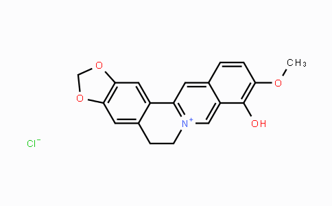 CAS No. 15401-69-1, 9-Hydroxy-10-methoxy-5,6-dihydro-[1,3]dioxolo-[4,5-g]isoquinolino[3,2-a]isoquinolin-7-ium chloride