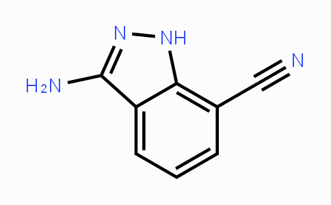 CAS No. 1137451-25-2, 3-Amino-1H-indazole-7-carbonitrile