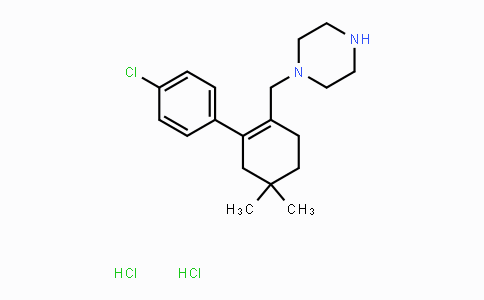 CAS No. 1628047-87-9, 1-((4'-Chloro-5,5-dimethyl-3,4,5,6-tetrahydro-[1,1'-biphenyl]-2-yl)methyl)piperazine dihydrochloride