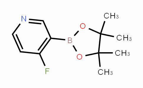 CAS No. 1220219-91-9, 4-Fluoro-3-(4,4,5,5-tetramethyl-1,3,2-dioxaborolan-2-yl)pyridine