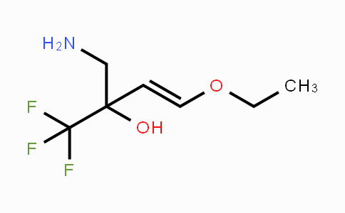 CAS No. 929975-10-0, 2-(Aminomethyl)-4-ethoxy-1,1,1-trifluorobut-3-en-2-ol