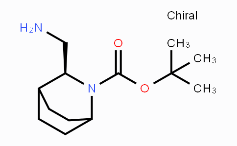CAS No. 1439922-02-7, tert-Butyl (3S)-3-(aminomethyl)-2-azabicyclo-[2.2.2]octane-2-carboxylate