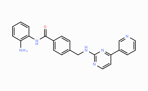 CAS No. 726169-73-9, N-(2-Aminophenyl)-4-([[4-(pyridin-3-yl)pyrimidin-2-yl]amino]methyl)benzamide