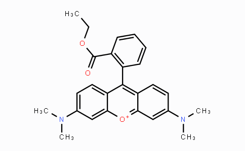 CAS No. 115532-52-0, 3,6-Bis(dimethylamino)-9-(2-(ethoxycarbonyl)-phenyl)xanthylium