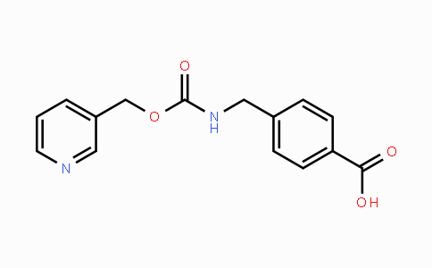 CAS No. 241809-79-0, 4-(((Pyridin-3-yLmethoxy)carbonylamino)-methyl)benzoic acid