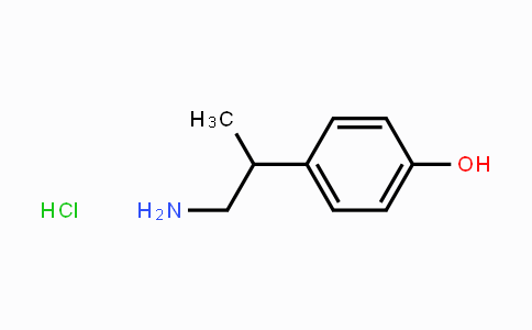 CAS No. 13238-99-8, 4-(1-Aminopropan-2-yl)phenol hydrochloride