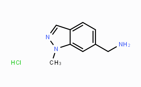 CAS No. 1357945-57-3, (1-Methyl-1H-indazol-6-yl)methanamine hydrochloride