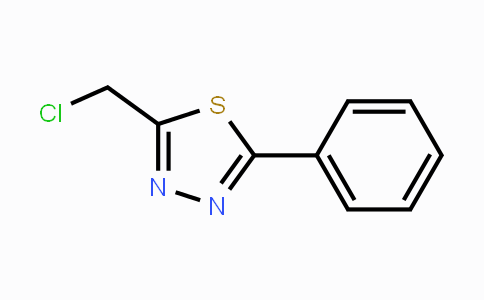 CAS No. 70390-94-2, 2-(Chloromethyl)-5-phenyl-1,3,4-thiadiazole