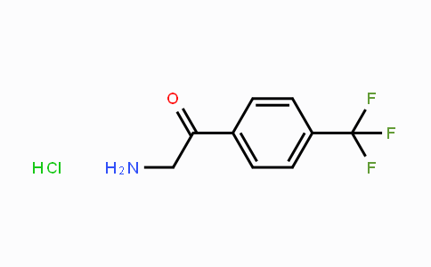 CAS No. 339-58-2, 2-Amino-1-(4-(trifluoromethyl)phenyl)ethanone hydrochloride