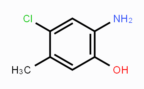 CAS No. 53524-27-9, 2-Amino-4-chloro-5-methylphenol