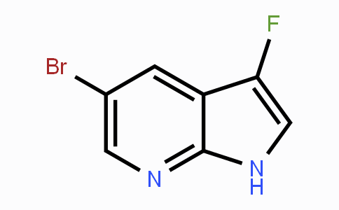 CAS No. 1111637-68-3, 5-Bromo-3-fluoro-1H-pyrrolo[2,3-b]pyridine