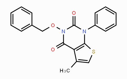 CAS No. 1951451-80-1, 3-(Benzyloxy)-5-methyl-1-phenylthieno[2,3-d]pyrimidine-2,4(1H,3H)-dione