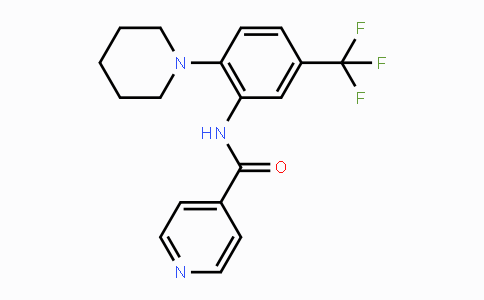 218156-96-8 | N-(2-(Piperidin-1-yl)-5-(trifluoromethyl)phenyl)isonicotinamide
