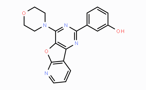 MC116310 | 371935-74-9 | Phenol, 3-[4-(4-morpholinyl)pyrido[3',2':4,5]furo[3,2-d]pyrimidin-2-yl]-
