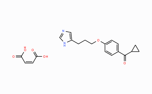 CAS No. 184025-19-2, (4-(3-(1H-Imidazol-5-yl)propoxy)phenyl)(cyclopropyl)methanone maleate