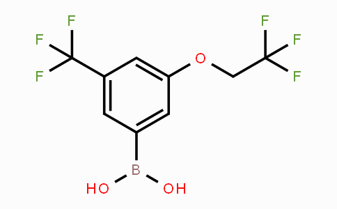 CAS No. 1704069-50-0, (3-(2,2,2-Trifluoroethoxy)-5-(trifluoromethyl)phenyl)boronic acid
