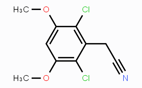 CAS No. 869882-16-6, 2-(2,6-Dichloro-3,5-dimethoxyphenyl)acetonitrile