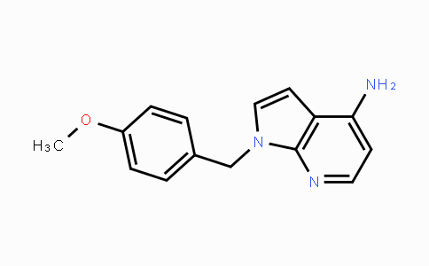 CAS No. 1801335-41-0, 1-(4-Methoxybenzyl)-1H-pyrrolo[2,3-b]pyridin-4-amine
