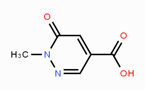 CAS No. 1242458-46-3, 1-Methyl-6-oxo-1,6-dihydropyridazine-4-carboxylic acid