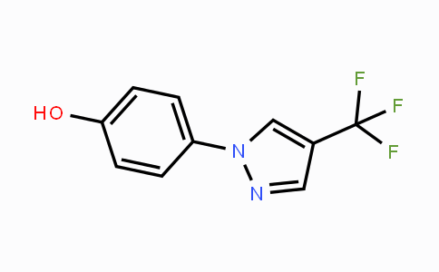 CAS No. 1339808-31-9, 4-(4-(Trifluoromethyl)-1H-pyrazol-1-yl)phenol