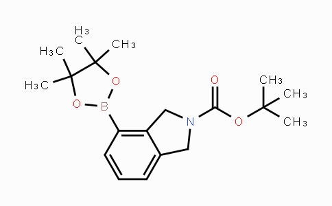 CAS No. 1035235-28-9, tert-Butyl 4-(4,4,5,5-tetramethyl-1,3,2-dioxaborolan-2-yl)isoindoline-2-carboxylate