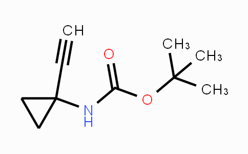 CAS No. 1268810-09-8, tert-Butyl (1-ethynylcyclopropyl)carbamate