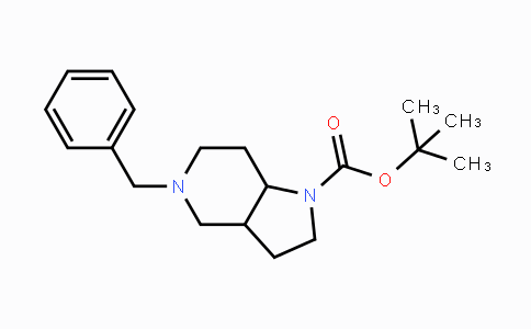CAS No. 1147421-99-5, tert-Butyl 5-benzyloctahydro-1H-pyrrolo[3,2-c]pyridine-1-carboxylate