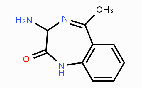 CAS No. 205989-36-2, 3-Amino-5-methyl-1H-benzo[e][1,4]diazepin-2(3H)-one