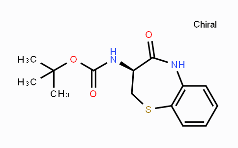 CAS No. 440634-11-7, (S)-tert-Butyl (4-oxo-2,3,4,5-tetrahydrobenzo[b][1,4]thiazepin-3-yl)carbamate
