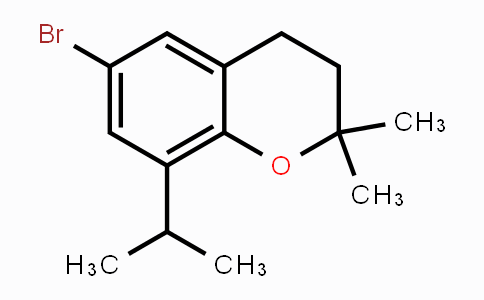 CAS No. 1220476-09-4, 6-Bromo-8-isopropyl-2,2-dimethylchroman