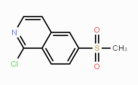 CAS No. 1392211-79-8, 1-Chloro-6-(methylsulfonyl)isoquinoline
