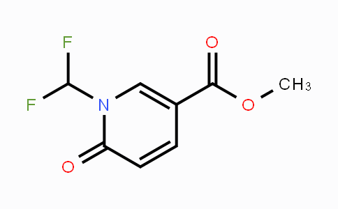 CAS No. 677763-00-7, Methyl 1-(difluoromethyl)-6-oxo-1,6-dihydropyridine-3-carboxylate