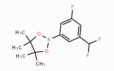 CAS No. 627526-04-9, 2-(3-(Difluoromethyl)-5-fluorophenyl)-4,4,5,5-tetramethyl-1,3,2-dioxaborolane