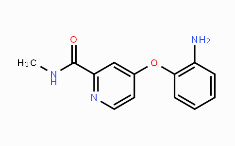 CAS No. 1153328-25-6, 4-(2-Aminophenoxy)-N-methylpicolinamide