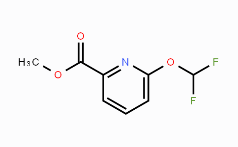 CAS No. 1375098-10-4, Methyl 6-(difluoromethoxy)picolinate
