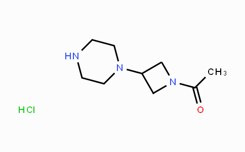 CAS No. 1485904-69-5, 1-(3-(Piperazin-1-yl)azetidin-1-yl)ethanone hydrochloride