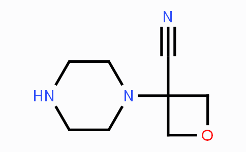 CAS No. 1505924-75-3, 3-(Piperazin-1-yl)oxetane-3-carbonitrile