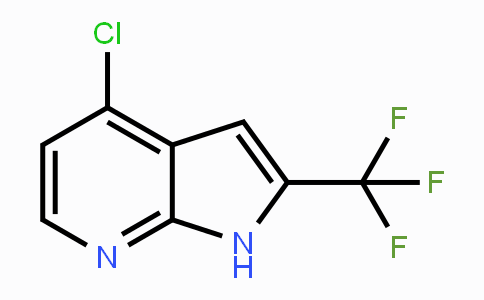 CAS No. 1014613-16-1, 4-Chloro-2-(trifluoromethyl)-1H-pyrrolo[2,3-b]pyridine