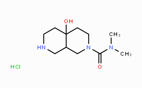 CAS No. 2109195-12-0, 4a-Hydroxy-N,N-dimethyloctahydro-2,7-naphthyridine-2(1H)-carboxamide hydrochloride