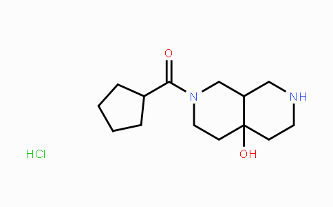 CAS No. 2108982-15-4, 2-(Cyclopentylcarbonyl)octahydro-2,7-naphthyridin-4a(2H)-ol hydrochloride
