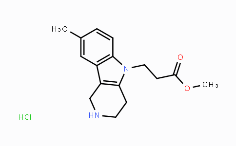 CAS No. 2108599-85-3, Methyl 3-(8-methyl-1,2,3,4-tetrahydro-5H-pyrido[4,3-b]indol-5-yl)propanoate hydrochloride