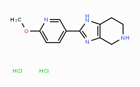 CAS No. 2108830-69-7, 2-(6-Methoxypyridin-3-yl)-4,5,6,7-tetrahydro-1H-imidazo[4,5-c]pyridine dihydrochloride