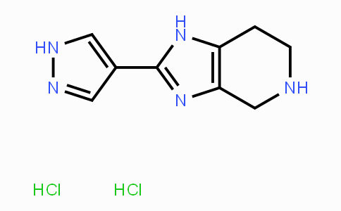 CAS No. 2108514-61-8, 2-(1H-Pyrazol-4-yl)-4,5,6,7-tetrahydro-1H-imidazo[4,5-c]pyridine dihydrochloride