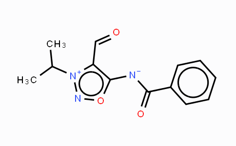 CAS No. 1103492-09-6, 4-Formyl-3-isopropyl-6-benzoyl-sydnone imine