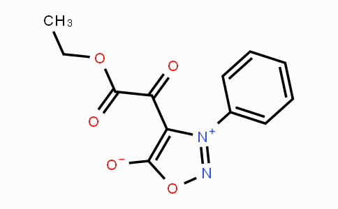 CAS No. 1103497-68-2, 4-[Ethoxy(oxo)acetyl]-3-phenyl-1,2,3-oxadiazol-3-ium-5-olate
