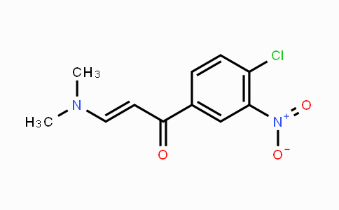CAS No. 1147866-53-2, 1-(4-Chloro-3-nitrophenyl)-3-(dimethylamino)-2-propen-1-one